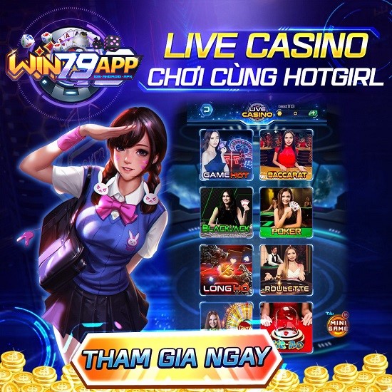 Game casino WIN79 nâng cấp giao diện, trải nghiệm 